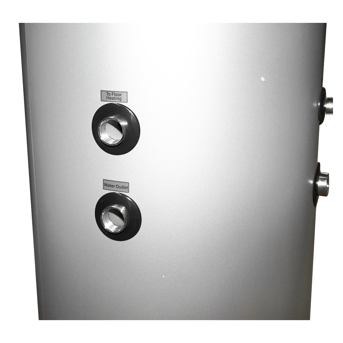 Puffer, boiler apa calda 150L presurizat 3KW pentru pompe de caldura 470x1470mm SPRSUN